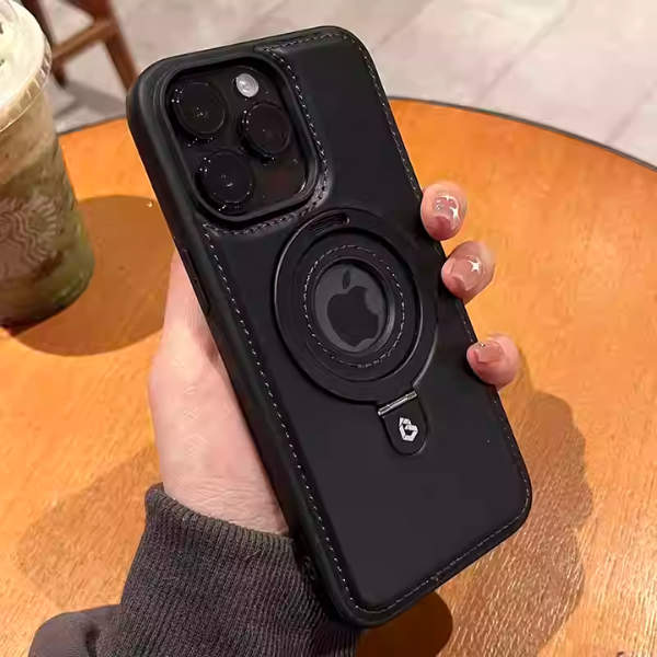 Étui Magnétique en Cuir Luxe TM