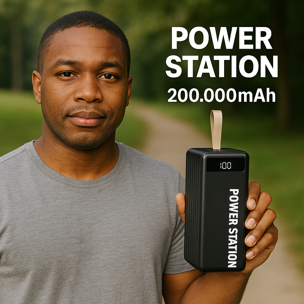 Power Bank 200,000mAh Ultra Puissant