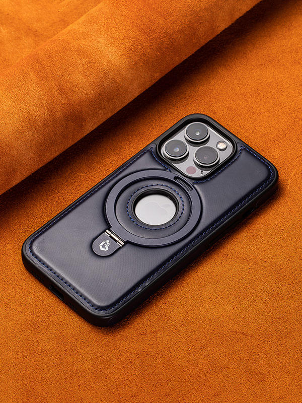 Étui Magnétique en Cuir Luxe TM