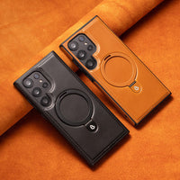 Coque en Cuir PU Élégante avec Support TM