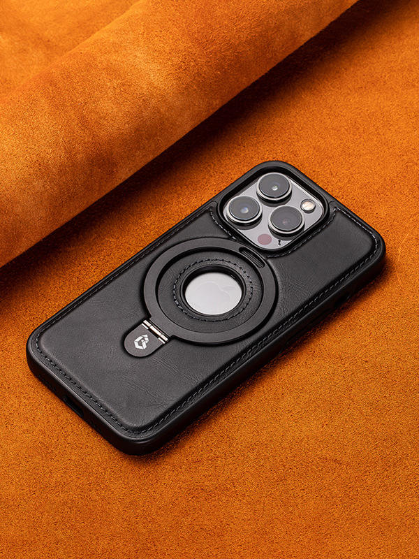 Étui Magnétique en Cuir Luxe TM