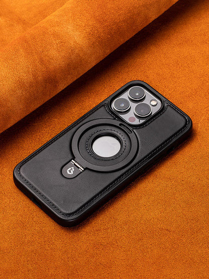 Étui Magnétique en Cuir Luxe TM