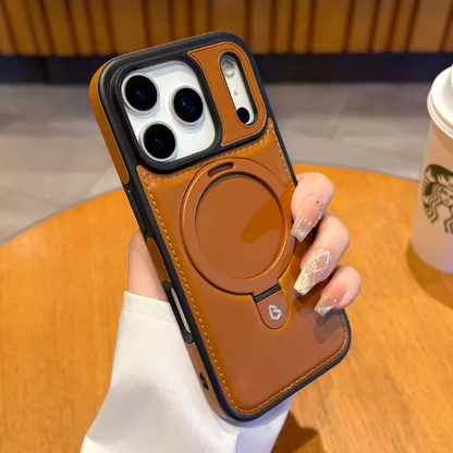 Étui Magnétique en Cuir Luxe TM