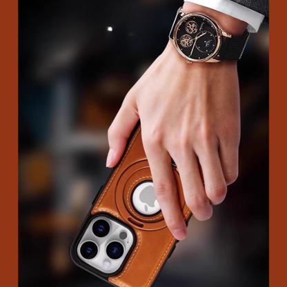 Étui Magnétique en Cuir Luxe TM